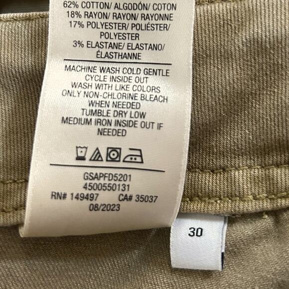 Joe’s Jeans Hazelwood Utility Wide Leg Pants Women’s 30 Khaki Tan Workwear Style - Picture 7 of 7